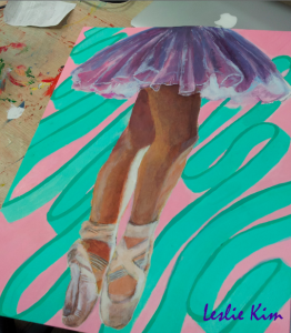 Flint Hill freshman rocks the art department