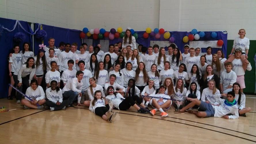 The+Flint+Hill+Relay+for+Life+team+enjoys+its+night+at+George+Mason+University.+