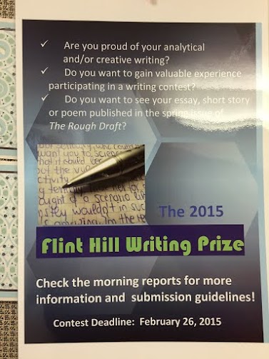 Flint Hill students display exceptional creative and analytical skill through their writing.  