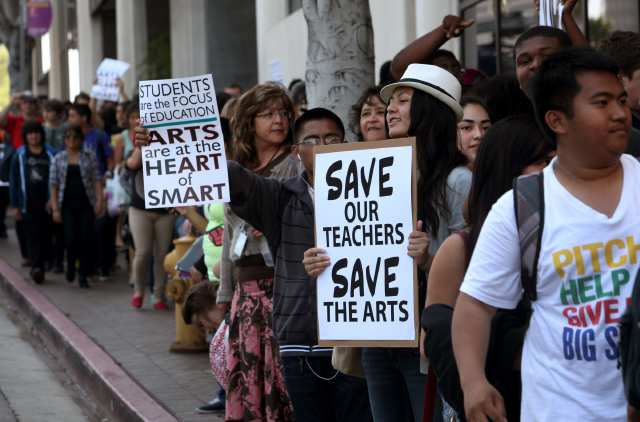 why fine arts should be cut from schools