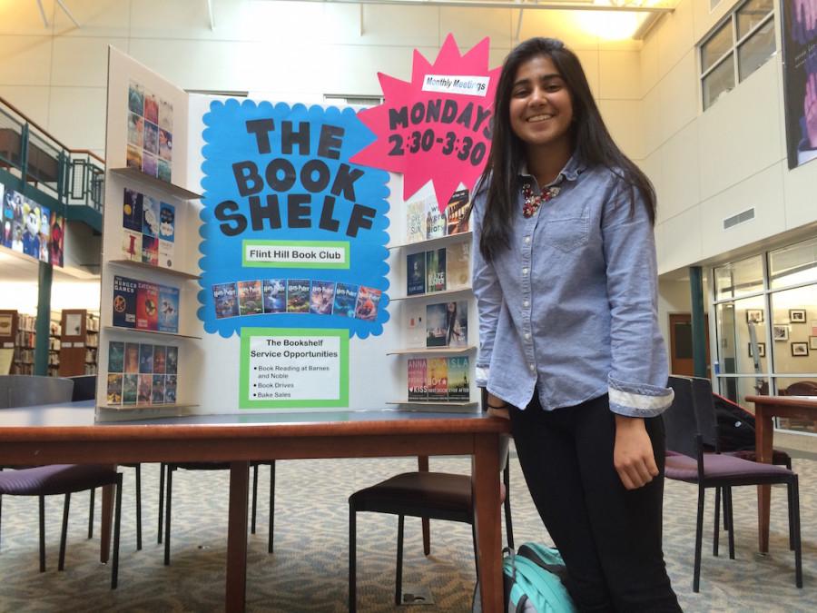 Sophomore Neha Sharma welcomes people to join her book club. 