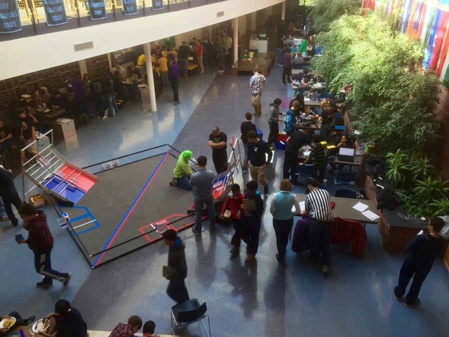 As part of their "Meet the Field" event last Decemeber, the robotics team worked with younger children and the wider FHS community to spread their passion for robotics prior to setting their sights on the FTC competition.