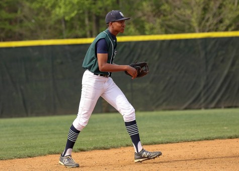 Sophomore, Justin Taylor, has played exceptional defense for the boys varsity baseball team