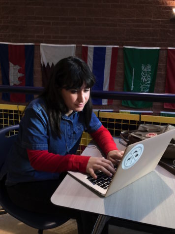 Students think ahead to next year’s courses