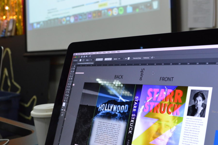 A+student+works+on+his+project+in+class.