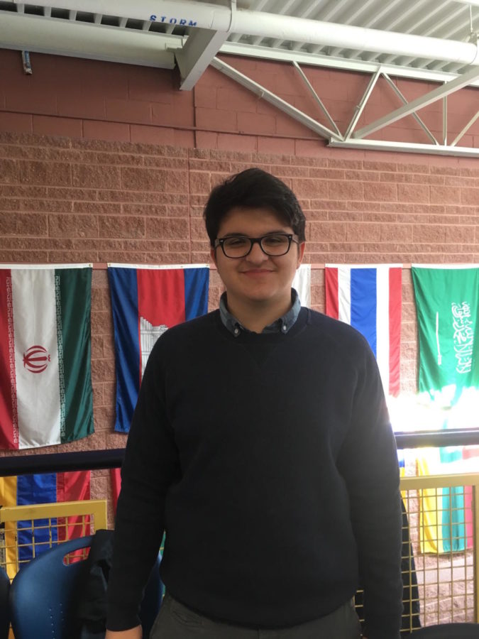 Selim Aksu eagerly poses for a picture during First Lunch.