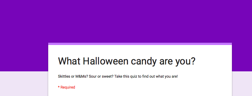 What Halloween candy are you?