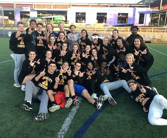 Seniors in 2019 Flag Football Game
Credit: @flinthillatheltics Instagram