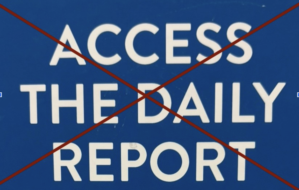 The Loss of the Daily Report