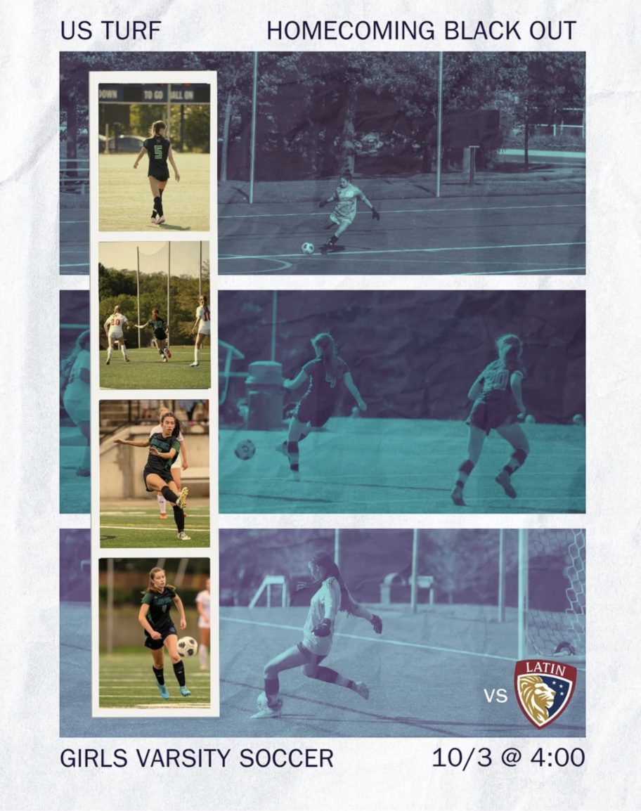 Flint Hill Varsity Soccer Graphic by Julia Murphy '26