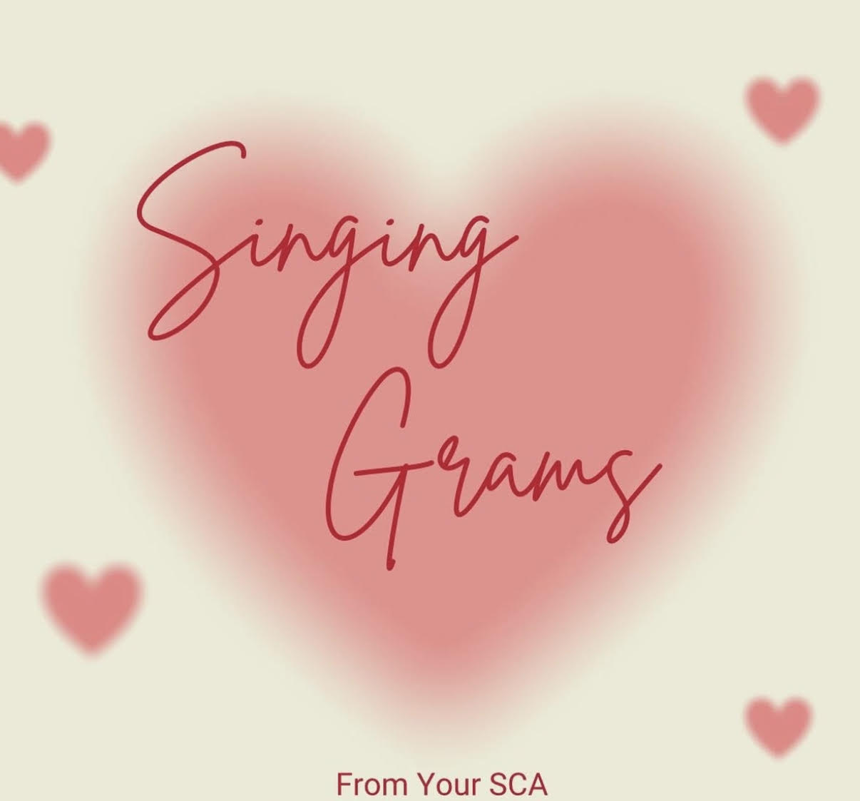 The SCA Singing Gram Lottery